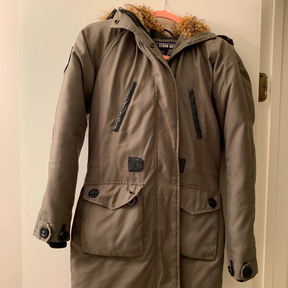 Green Down Winter Jacket